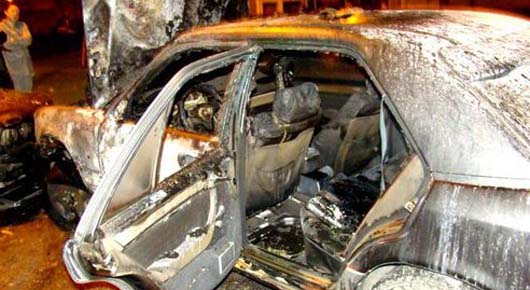 В Минске сгорело пять автомобилей. Подозоревают поджог