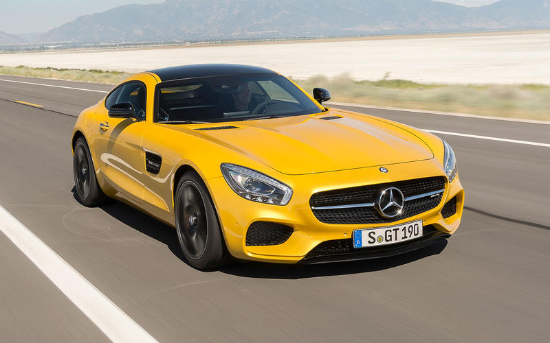 Mercedes-AMG GT: желтая краска
